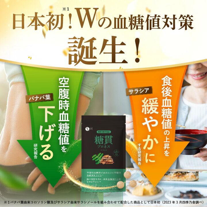 楽天市場】☆1,000円OFFクーポン 4/11(金)1:59まで☆糖貫プロネス 3袋 