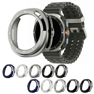 Galaxy Watch 8 Classic P[X ϏՌ Jo[ یP[X/Jo[ Samsung TX MNV[EHb`8NVbN Watch8 Classic 46mm ϏՌP[X/Jo[ n[hP[X 