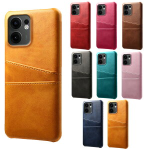 OPPO Reno13 A 耐衝撃 ケース reno 13a カメラ保護あり カバー PUレザー ケース カード収納 お洒落シンプル オッポ リノ13 A アンドロイド おすすめ おしゃれ Reno13A スマートフォン/スマフォ/スマホケ