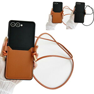 Galaxy Z Flip7 X}zV_[ P[X /Jo[ ܂肽݌^ ϏՌ PUU[ P[X V_[Xgbv |xgt ߉\ J[h[ Xgbv  Samsung TX M