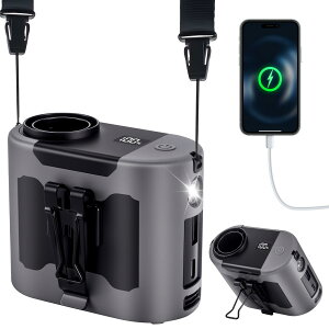 �y2025������1��6���z �g�ѐ�@ 10000mAh��e�� �x���g�t�@�� ��|��/���|��/���u��/�莝�� ������ 1�䑽�� 5�i�K���ʒ��� �É��y�� ���|���t�@�� Type-C�[�d 10~40���ԓ��� ���^ SOS���C�g�Ɖ���