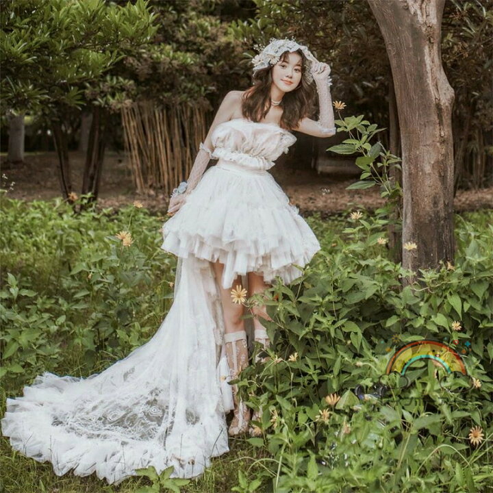 楽天市場】ウェディングドレス ミニドレス 大きいサイズ 二次会 結婚式 