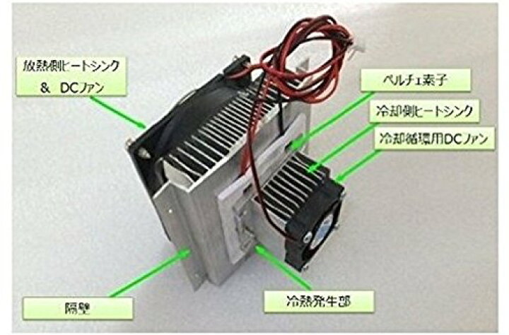 楽天市場 12v10a電源セット Dc12v 1w ハイパワー ペルチェ式 冷却ユニット 完成品 温調 実験 開発 電子工作 冷却装置 電子冷蔵庫 飼育 送料無料 Lvt 493 Mind1 マインド ワン