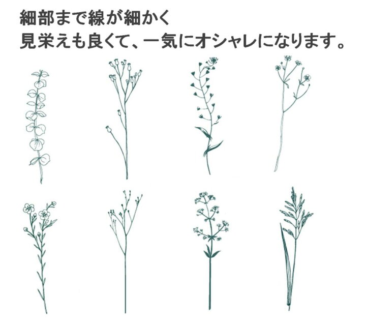 楽天市場 復古風 木製 野の花 スタンプ 8種類セット ゴム印 手帳 メモ スクラップ 手紙 カード 製作 送料無料 Mmk N59 Mind1 マインド ワン
