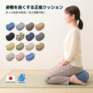【メーカー公式/正規品】 正座クッション 洗える 高さ調整可能 日本製 携帯 軽量 骨盤を立てる 姿勢 腰痛…