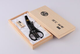 ニッケン刃物　日本刀はさみ徳川家康プレミアムモデル（越前本漆）SW-130I