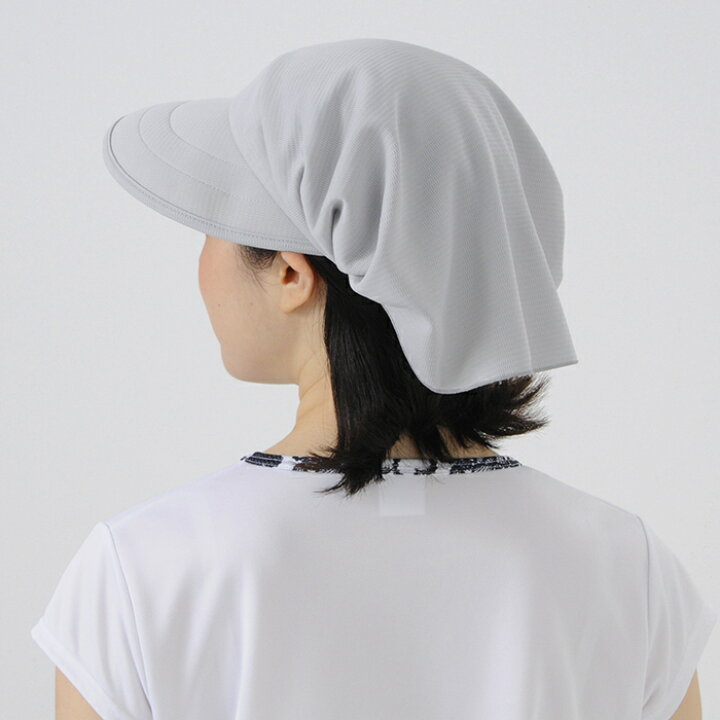 楽天市場】スカーフ バイザー サンバイザー キャップ UVカット 