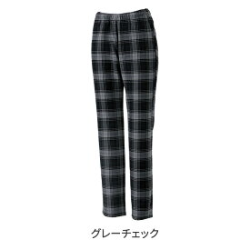 SALE ストレート チェックパンツ 起毛 保温 秋冬 タータンチェック ストレートカット スリムサイズ レディース テニス ゴルフ スポーツウエア M L ミネムラ 日本製