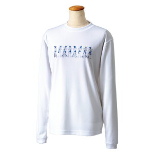 長袖Tシャツ ドール柄 レディース テニス ゴルフ スポーツウエア UVカット M L LL