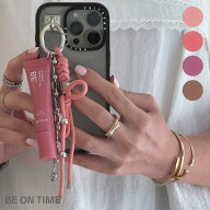 Minerva BE ON TIME リッププランパー リップ プランパー キーチェーン付き シアーロージー メロウピーチ…