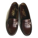 【10%OFF】ハルタ HARUTA 4514(2E)ローター 合皮ペニーローファー 通学靴 レディス 赤茶　/学生靴 入園 入学