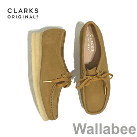 【新入荷】クラークス Clarks レディース ワラビー WALLABEE 26169923 Oakmoss Nubuck