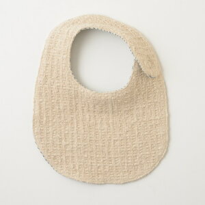 Suno & Morrison ガラ紡 ベビー ビブ(よだれかけ) Ivory