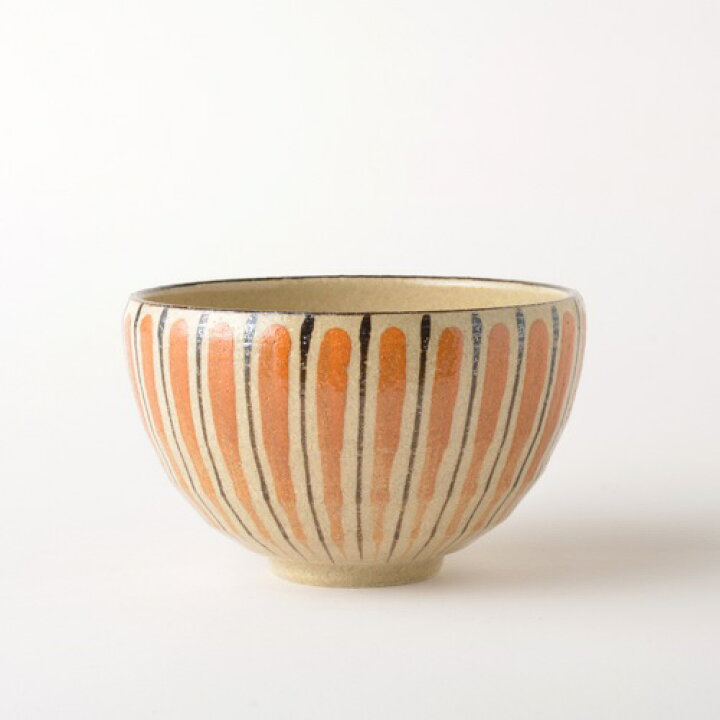 楽天市場 瀬戸焼 小春花窯 麦藁手 丼 橙 瀬戸焼 小春花窯 みんげい おくむら