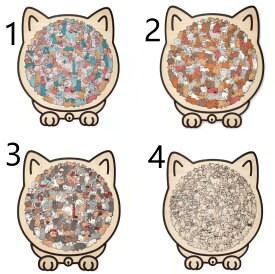 猫型パズルジグソーパズル ユニークな猫の形 初心者向け 簡単 木製の かわいい 壁に掛けられます リビングルームの装飾 手を動かす力を鍛える 飾り猫の形 初心者向け 簡単 木製の猫型パズル かわいい 壁に掛けられます リビングルームの装飾誕生日記念日ギフト 組み立て