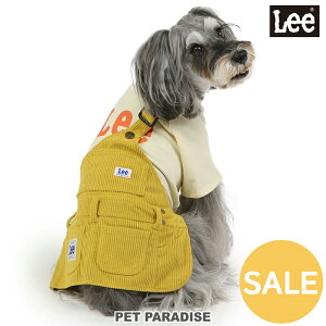 セール 犬 服 春 犬の服 スカートつなぎ Lee 【小型犬】 ワンショルダー | アウトレット sale 【返品交換不可】 秋冬 おしゃれ スカート つなぎ 暖かい 女の子 ペット あったか リー lee
