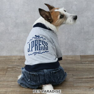 ペットパラダイス J.PRESS 犬 服 デニム パンツ つなぎ 小型犬 | おでかけ お出かけ お散歩 おさんぽ おしゃれ かわいい かっこいい