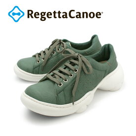 RegettaCanoe -リゲッタカヌー-CJBO-001 ボーロタイプ　レースアップ　スニーカー　レディース　紐靴　厚底　歩きやすい　履きやすい　オシャレ