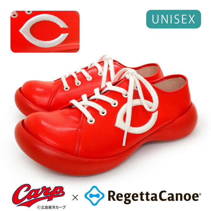 楽天市場 広島カープ リゲッタカヌー 12球団 コラボbcfs6801hc fs6901hc ユニセックス ロゴ スニーカー レディース メンズ カープ女子 プロ野球 おしゃれ 履きやすい 歩きやすい シューズ リゲッタ公式ショップ