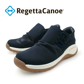 RegettaCanoe -リゲッタカヌー-CCME-001 メモリ サイドジップ シューズ レディース 歩きやすい 履きやすい スウェード調 起毛 ツートンカラー