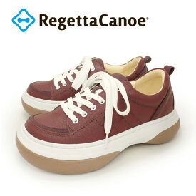 RegettaCanoe -リゲッタカヌー-CJFT-001 フリッツモ　レースアップ　スニーカー　ユニセックス　紐靴　厚底　歩きやすい　履きやすい　オシャレ　ツートンカラーソール