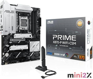 ASUS GCX[X PRIME X870-P WIFI-CSM AMD Ryzen 9000 8000 7000 V[Y AM5 Ή X870 `bvZbg ATX }U[{[h / K㗝Xi p\R PC }U{ WIFI WIFI7 ICQ[ Q[~O g