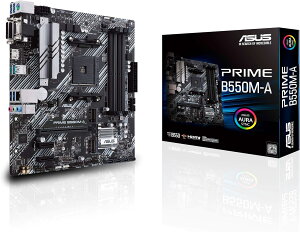 �}�U�[�{�[�h �}�U�{ ASUS �G�C�X�[�X AMD B550 ���� AM4 �Ή� PRIME B550M-A MicroATX mATX ��3���� Ryzen 5000 3000 �V���[�Y �K�� ����PC DIY ��� ���ϋv ���� PCIe 4.0 M.2 ���� ��p �������K�i ��������