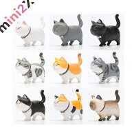 猫 マグネット 9個セット 磁石 冷蔵庫 強力 ネオジム磁石 ネコ ねこ 立体 3D フィギュア 可愛い 動物 ア…