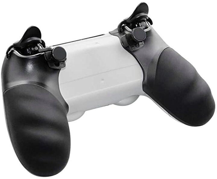 楽天市場 セール 特価 Ps4 コントローラー 拡張 トリガー L2 R2 2個 1セット アタッチメント 拡張ボタン 押しやすい 滑り止め クリップ キルレート キルレ 向上 Fps Play Station 4 荒野行動 Fortnite フォートナイト バトルロワイヤル R6s レインボーシックス