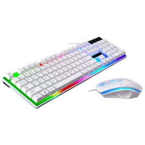 ŐV^f Q[~O L[{[h }EX L[}E Zbg ꎮ G^Cv zCg  USB L C{[ LED ϗp Q[  e-Sports i v Q[}[ PS4 vXe4 PS5 vXe5 
