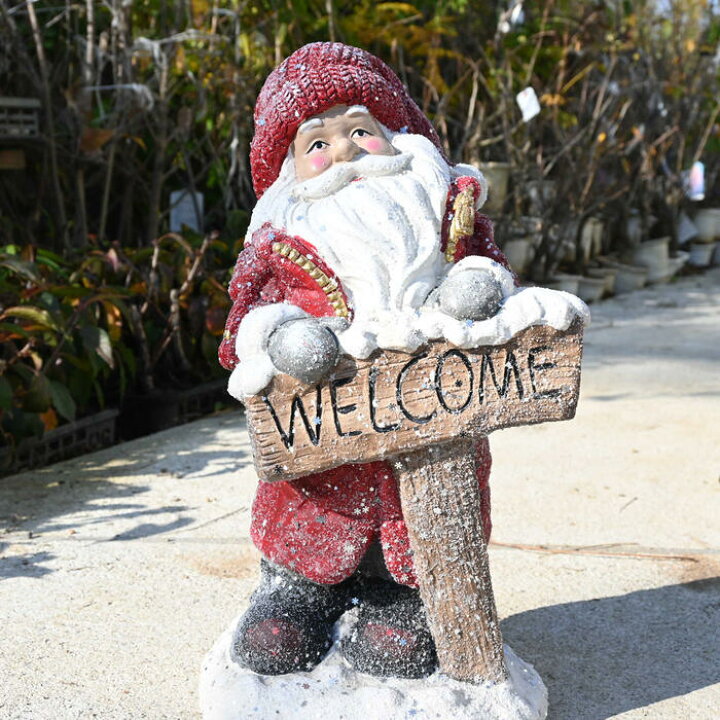 楽天市場】クリスマス WELCOME サンタ あわてんぼうのサンタクロース 
