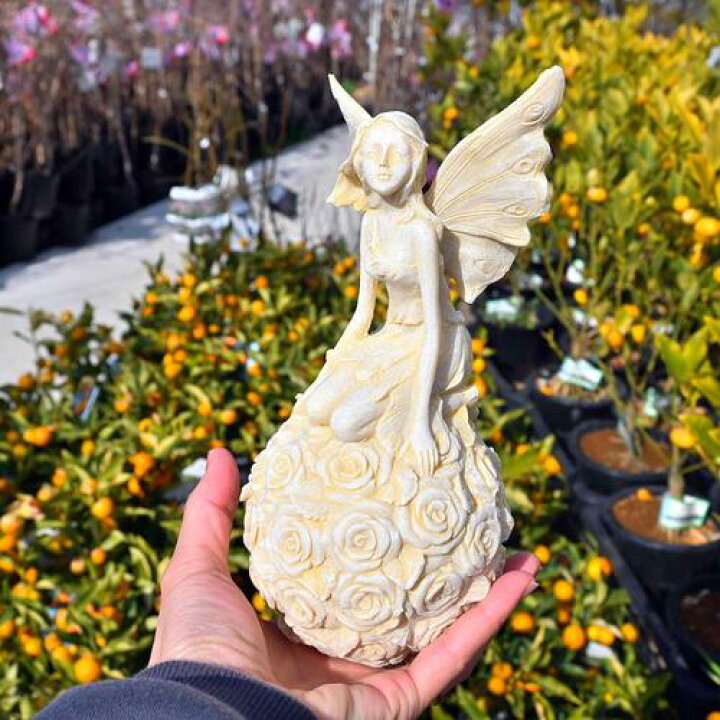 楽天市場】 妖精 フェアリー fairy妖精の置物 可愛い置物 置物癒し 