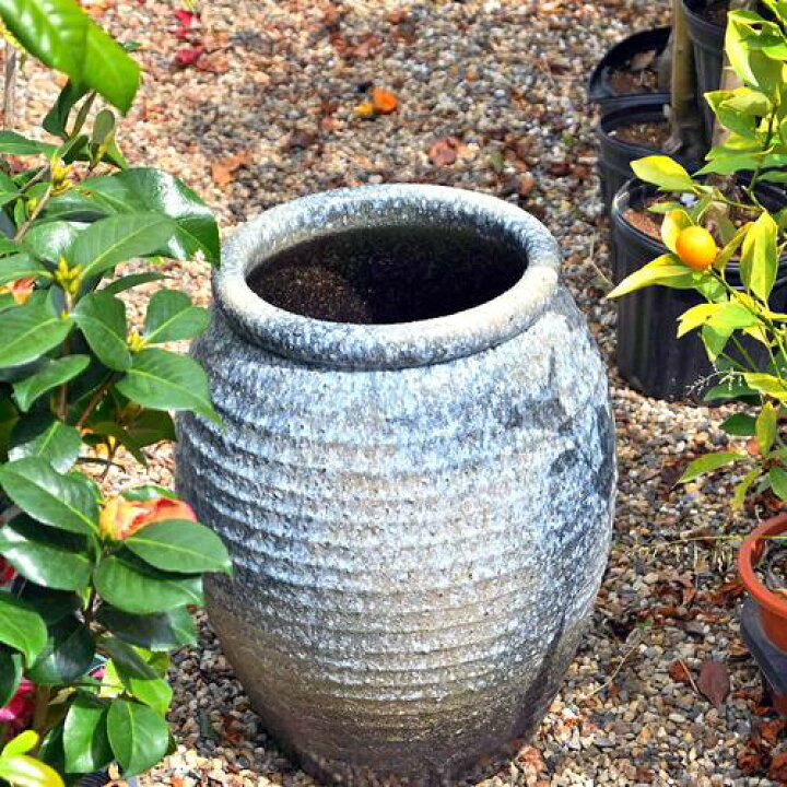 楽天市場】信楽焼 花瓶 傘立て和風 傘たて 置物信楽焼き 陶器 かびん 