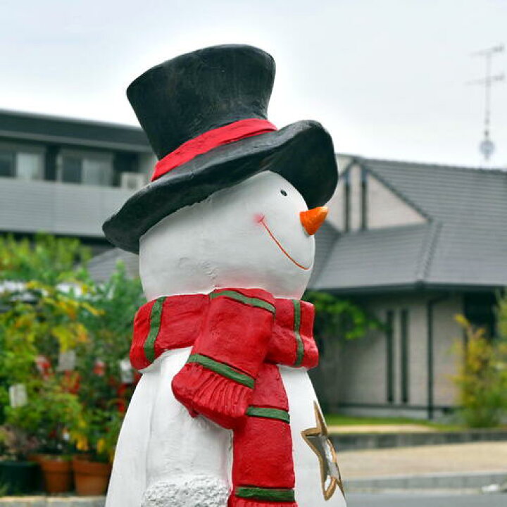 楽天市場】NEW2024年 ビッグスノーマン メリークリスマス雪だるま  
