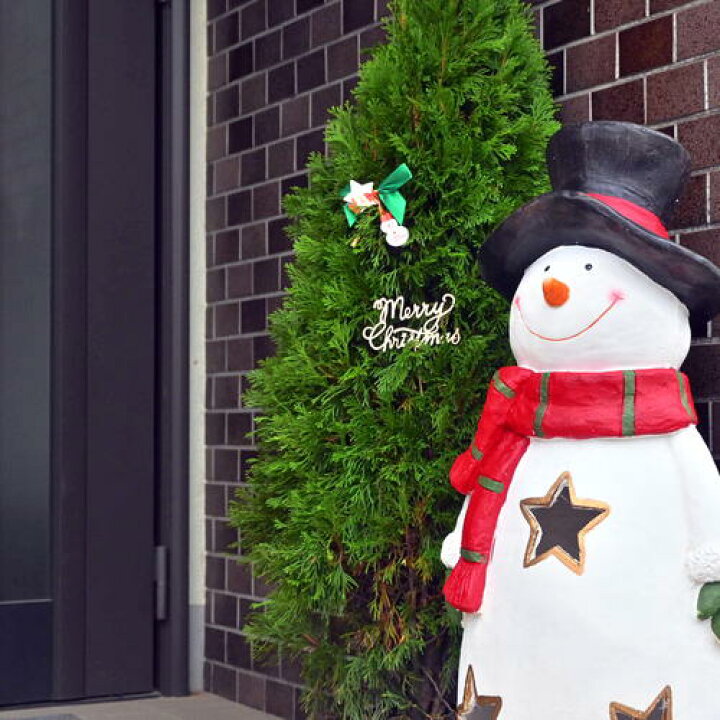 楽天市場】NEW2024年 ビッグスノーマン メリークリスマス雪だるま 