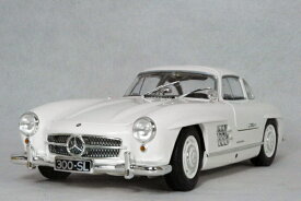 ミニチャンプス ミニカー 1/18 スケールメルセデス ベンツ 300 SL ( W198 )1955年 ホワイト