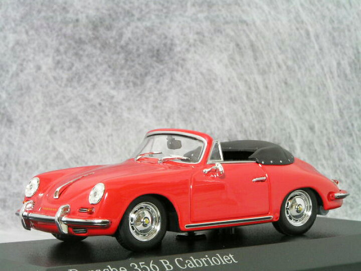 楽天市場】ミニチャンプス 1/43 スケールポルシェ 356 B カブリオレ 