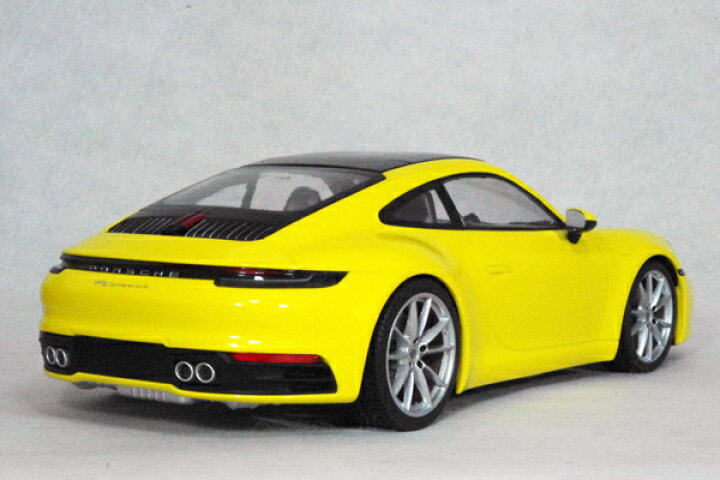 楽天市場】ミニチャンプス 1/18 スケール ミニカーポルシェ 911 ( 992 