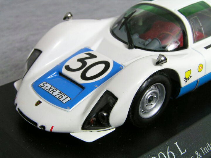 楽天市場】ミニチャンプス ミニカー 1/43 スケールポルシェ 906 L1966 