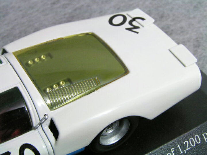 楽天市場】ミニチャンプス ミニカー 1/43 スケールポルシェ 906 L1966 