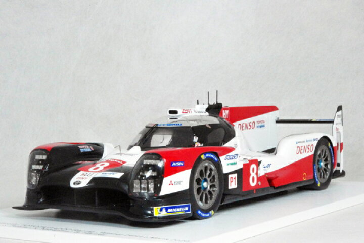 楽天市場】スパーク ミニカー 1/18 スケールトヨタ TS050 ハイブリッド 