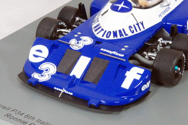 楽天市場】スパーク ミニカー 1/18 スケールティレル フォード P34 