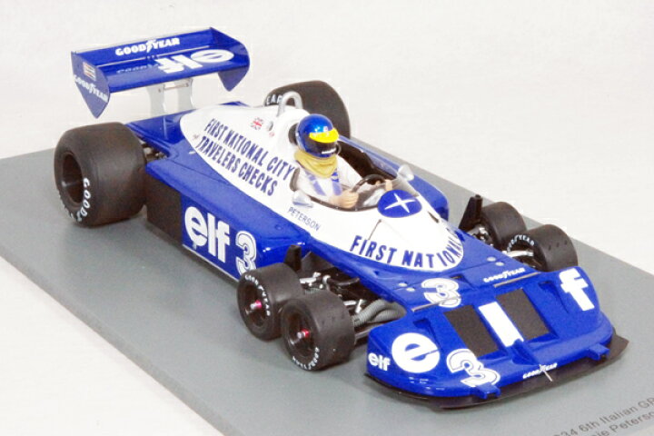楽天市場】スパーク ミニカー 1/18 スケールティレル フォード P34 