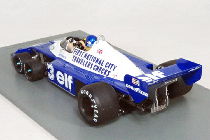 楽天市場】スパーク ミニカー 1/18 スケールティレル フォード P34 