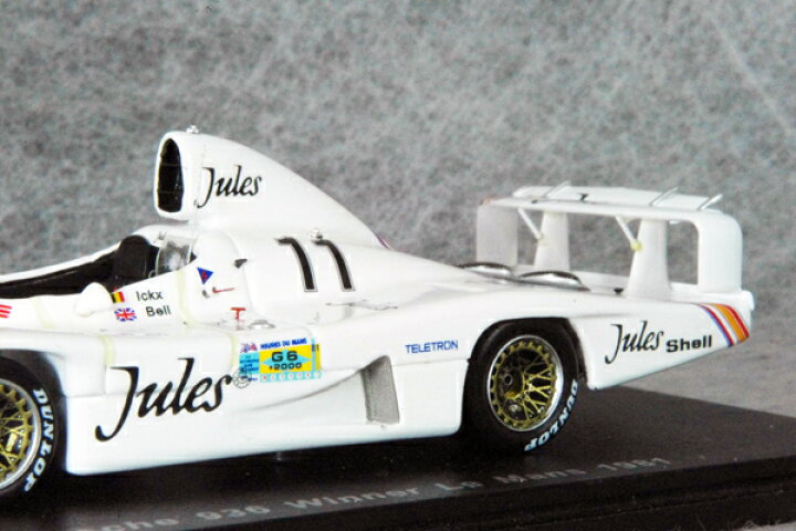 楽天市場】スパーク 1/43ポルシェ 9361981年 ル・マン 24時間 優勝車 