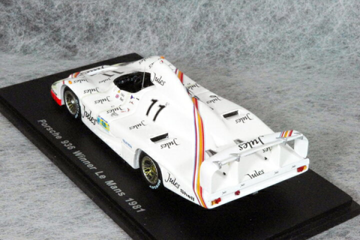 楽天市場】スパーク 1/43ポルシェ 9361981年 ル・マン 24時間 優勝車 