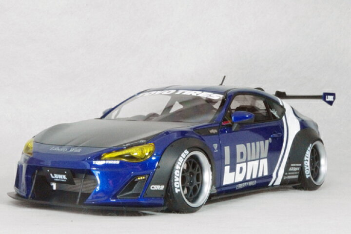 楽天市場】ignition モデルス ミニカー 1/18 スケールトヨタ 86LB 