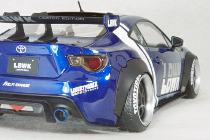 楽天市場】ignition モデルス ミニカー 1/18 スケールトヨタ 86LB 