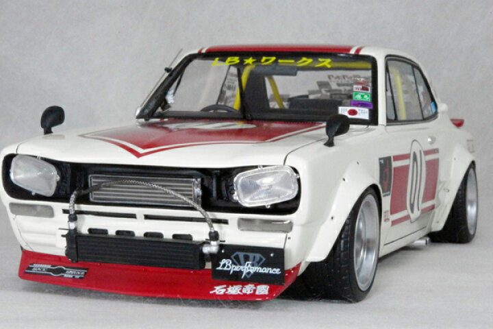 楽天市場】ignition モデルス ミニカー 1/18 スケールLB -ワークス 