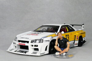 ignition fX ~jJ[ 1/18 XP[jbT XJCC GT-R ( BNR34 )LB-ER34 X[p[ VGbg XJCCy    tBMA t zNISSAN SKYLINE COjbV f